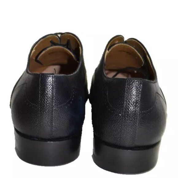 New! Magnanni Cap Toe Oxfords Size 42.5 9.5 Blue Leather 18664 DD435 main image 5